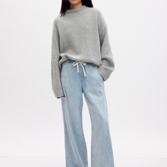 GAP Factory XL High Rise Wide-Leg Jeans - Pull on - Picture 1 of 4